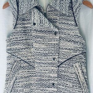 Black and White Vest by (Truth and Pride)